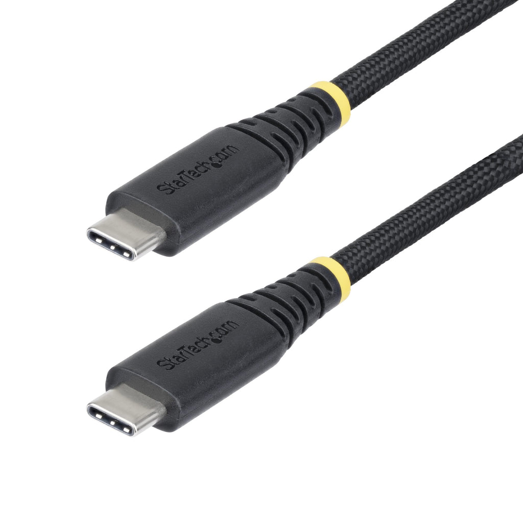 StarTech.com 10ft (3m) USB-C Charging Cable, Durable and Ultra-Flexible, 240W (5A) PD EPR, USB 2.0 Laptop Charger Cable, USB-IF Certified, Rugged USB-C Charging Cord