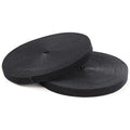 StarTech HKLP25, Hook and Loop Cable Tie Roll, Length: 7.6m, Black, 1 Year Warranty