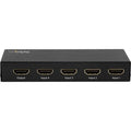 StarTech VS421HD20, Audio/Video Switchbox, 3840×2160, 4xHDMI In, 1xHDMI Out, Black, 2 Year Warranty