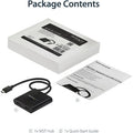StarTech MSTCDP122HD, Signal Splitter, USB-C to 2xHDMI Out, Black, 3 Year Warranty