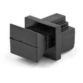 StarTeck RJ45COVER,100 Pack RJ45 Dust Covers, Reusable RJ45 Blanking Plug/ Dust Cap, Ethernet/LAN Port Protector/ Blocker, Snap In RJ45 Female Jack Protective Cover for Hubs Switches Routers, 2 Years Warranty