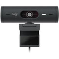 Logitech 960-001423, Brio 500 Webcam, Auto Focus, Wired, USB, Graphite, 3 Year Warranty