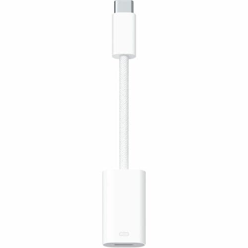 Apple MUQX3FE/A, USB-C to Lightning Adapter, 1 Year Warranty