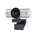 Logitech 960-001561, MX Brio Webcam, 8.5MP, 4K, Built-in-Mic, Noise Reducing, USB-C, Pale Gray, 1 Year Warranty
