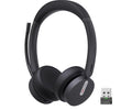 Yealink BH70-D-UC-C, BH70 UC Wireless Headset, Bluetooth, Stereo, On-ear, Noise Cancelling, with Dongle BT51, USB-C, Black, 2 Year Warranty (for Office Worker and Hybrid Worker)