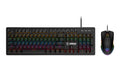 MSI FORGE GK300 COMBO BLUE US, Mechanical Gaming Keyboard with Mouse, Wired, USB2.0, Blue Switches, RGB, 1 Year Warranty