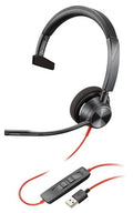 HP/Poly 8X216AA, Blackwire 3310 MS, Wired Stereo Headset, USB-C/A, 2 Year Warranty