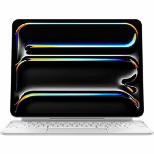 Apple MWR43ZA/A, Magic Keyboard for iPad Pro 13" (M4), White, 1 Year Warranty
