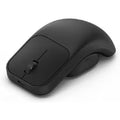 Microsoft J61-00004, Adaptive Mouse, Tail and Thumb Support, Wireless+Bluetooth, Black, 1 Year Warranty