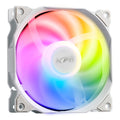XPG VENTOR120ARGBPWM3C-WHCWW, XPG Vento ARGB White Case Fan, Size: 120mm, Airflow: 45.3 CFM, Noise: 23 dBA, Pack of Three, White, 2 Year Warranty