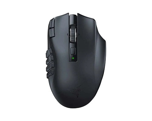 Razer RZ01-03600100-R3A1, Naga V2 HyperSpeed-Wireless MMO Gaming Mouse-AP Packaging, 2 Year Warranty