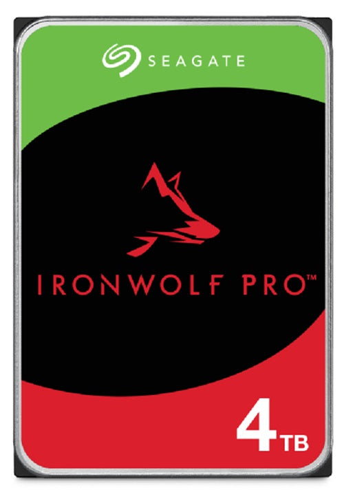 *Limit Apply..Contact your AM* Seagate ST4000NT001, IronWolf Pro, NAS, 3.5" HDD, 4TB, SATA 6Gb/s, 7200RPM, 256MB Cache, 5 Years or 2M Hours MTBF, 5 Year Warranty