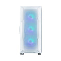 Zalman i3 NEO ARGB White, Mid Tower, Tempered Glass, Drive Bays: 2x Combo (3.5" or 2.5"), 3x 2.5", Expansion Slot: 7, Motherboard Support: ATX / mATX / Mini-ITX, Pre-Installed Fan: 4x 120mm ARGB, 1 Year Warranty