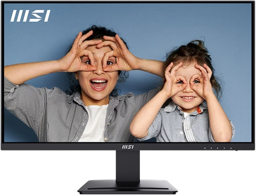 MSI PRO MP273U,  27" 4K UHD IPS Business Monitor, 3840x2160, 16:9, 4ms, Adaptive Sync, 2xHDMI, 1xDP, Speakers, VESA, Tilt, 3 Year Warranty