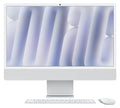 Apple MWUV3X/A, 24in iMac - Retina 4.5K M4 10-core CPU / 10-core GPU 512GB SSD 16GB RAM - Silver, 1 Year Warranty
