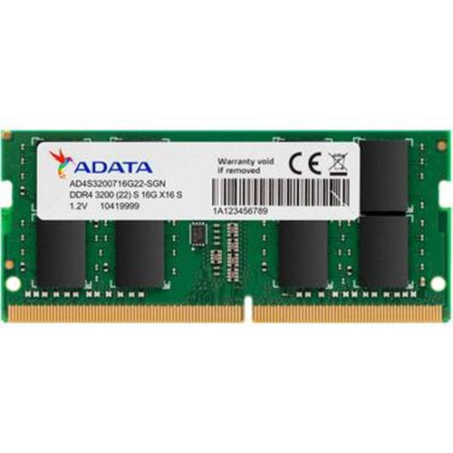 Adata AD4S32008G22-SGN, SODIMM DDR4, 8GB(1x8GB), 3200MHz, CL22, 1.2V, Limited Lifetime Warranty(Alternative CT8G4SFRA32A)