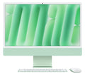 iMac 24in Retina 4.5K - Green - M4 (10-core CPU / 10-core GPU) - 16GB unified memory - 512GB SSD - Magic Mouse - Magic Keyboard with Touch ID (EN) - Gigabit Ethernet