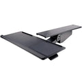 Star Tech KBTRAYADJ2, Under Desk Keyboard Tray, Full Motion, Height Adjustable Keyboard and Mouse Tray, Desk Mount, Wrist Rest, 2 Year Warranty