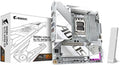 Giagabyte GA-B850M-A ELT-WF6E-ICE, Micro ATX, AMD AM5, 4xDDR5, 2xM.2, 4xSATA, RAID, 2xPCIe, 1xHDMI, 1xDP, GbE LAN, Wireless AX+Bluetooth, 1xUSB-C, 4xUSB2.0, 7xUSB3.2, 3 Year Warranty