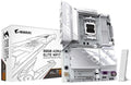 Gigabyte GA-B850-A-ELITE-WF7-ICE, ATX, AMD AM5, 4xDDR5, 3xM.2, 4xSATA 6Gb/s, RAID, 3xPCIe, 1xHDMI, 1xDP, GbE LAN, Wi-Fi 7+Bluetooth, 1xUSB-C, 7xUSB3.2, 4xUSB2.0, 3 Year Warranty
