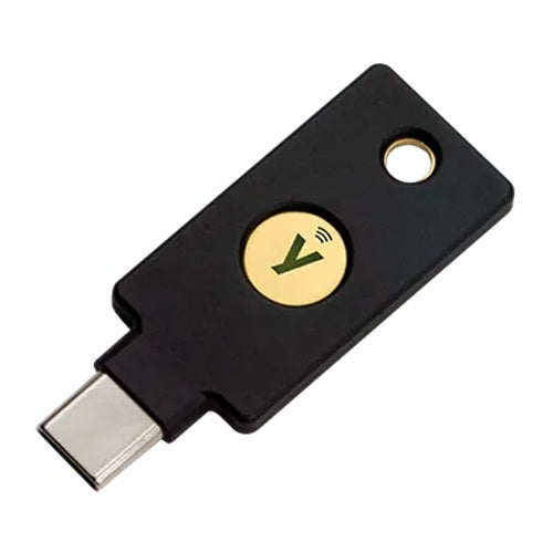 Yubico MSYK335V5.7, YubiKey 2FA V5C NFC, Firmware Version 5.7,  Two Factor Authentication, 1 Year Warranty