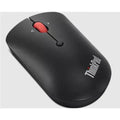 Lenovo 4Y51D20848, USB-C Wireless Compact Mouse, Plug-and-Play 2.4 GHz USB-C Wireless Dongle, DPI Switch, Blue Optical Sensor, 3 Year Warranty