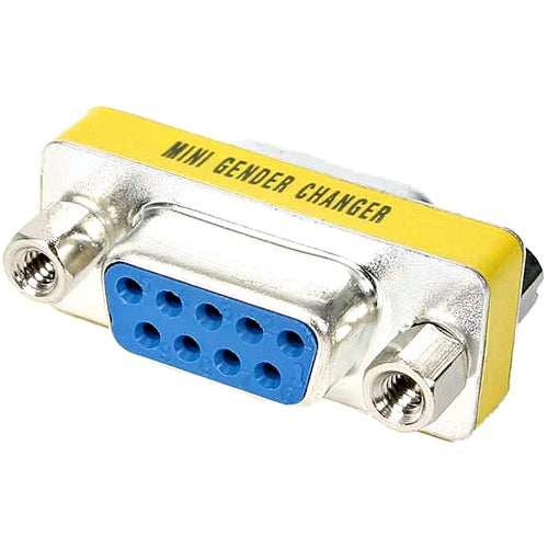 StarTech GC9SF, Slimline DB9 Serial Gender Changer - F/F, Limited Lifetime Warranty
