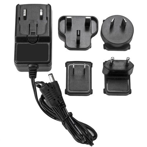 StarTech SVA12M2NEUA, 2A / 12V DC Power Adapter, 1 Each for Media Converter, Drive Enclosure, Docking Station, Dock, KVM Switch, 2 Year Warranty