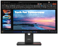 Lenovo 64AAGAR2AU, ThinkVision, T27QD-40, 27" WLED IPS QHD Monitor, 2560x1440, 16:9, 4ms, 120Hz, 1xHDMI, 2xDP, USB-C, 1xRJ45 Ethernet Port, VESA, Height Adjustable, Swivel, Pivot,Tilt, 3 Year Warranty