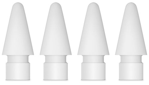 Apple MX763AM/A, Pencil White Tips, 4 Pack, Compatible with Apple Pencil 1st Gen/Apple Pencil 2nd Gen/Apple Pencil Pro/Apple Pencil (USB-C), 1 Year Warranty