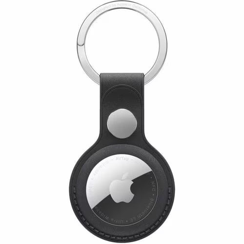 Apple MGG24FE/A, AirTag FineWoven Key Ring, Black, 1 Year Warranty