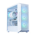 Zalman I3 NEO ARGB V2 WHITE, ATX, Mid Tower, Tempered Glass, Drive Bays: 2xCombo (3.5" or 2.5", 1xToolless), 1xSSD(2.5“), Expansion Slot: 7, Fan Size: 120mm, Compatible: ATX / mATX / Mini-ITX, ARGB, 1 Year Warranty