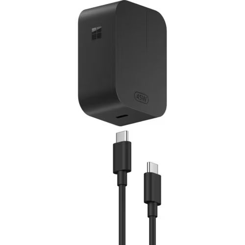 Microsoft EP2-29831, 45W AC Adapter, Universal AdapterFor USB-C Device, Tablet PC, Notebook, Black, 1 Year Warranty
