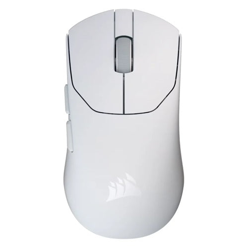 Corsair CH-931G001-WW, Sabre V2 Pro Ultralight Wireless Gaming Mouse, 33K DPI, Corsair Marksman S Sensor, Wireless 8000Hz Polling Rate, Up to 70Hrs Battery Life, 36g Ultralight, White, 2 Year Warranty