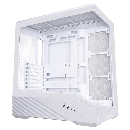 LianLi PC-V100W, Vector V100, ATX, Mid Tower PC Case, Tempered Glass, Drive Bays: 1x2.5", 1x3.5", Expansion Slot: 7, Fan: 120mm, Motherboard Support: E‑ATX/ATX/M‑ATX/Mini‑ITX, 1 Year Warranty