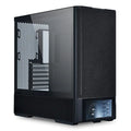 Lian Li, LANCOOL 207 Digital, Mid Tower, ATX, Tempered Glass, Drive Bays: 2x 3.5″ or 2.5″ SSD, Expansion Slot: 7, Fan: 2x140mm ARGB, 2x120mm PWM Fans, Motherboard Support:  ATX ( Width Max 244mm ) / Micro-ATX/Mini-ITX, Black, 1 Year Warranty