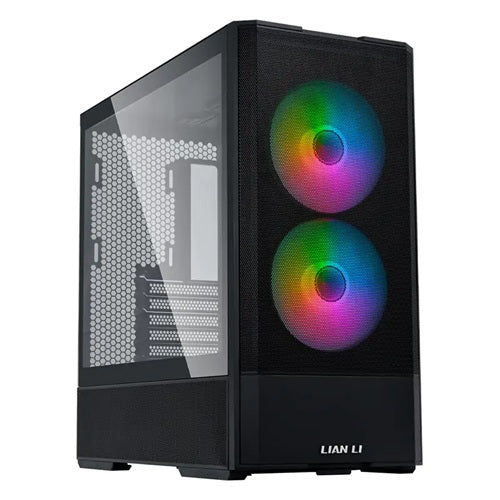 Lian Li PC-LAN207RX, Lancool 207, ATX, Mid Tower, Tempered Glass, Drive Bays: 2×3.5″ HDD or 2.5″ SSD, Expansion Slot: 7, Fan: 2x140mm, 2x120mm, Motherboard Support: ATX/Micro-ATX/Mini-ITX, Black, 1 Year Warranty