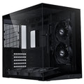 Lian Li PC-O11DMIV2FX, 011 Dynamic Mini V2 Flow ATX Case, Tempered Glass, Drive Bays: 2x2.5” SSD or 2x3.5” HDD, Drive Bays: 5, Fan: 120mm, Motherboard Support: ATX / Micro-ATX / Mini-ITX, 1 Year Warranty