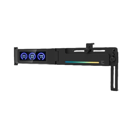 Zalman ZM-VS3 DS BLACK, VGA Support, Dimensions:	288x15.5x105(H)mm, Cable: 5V 3Pin ARGB/USB 9Pin, Display information: CPU Temperature, GPU Temperature, Current time, 1 Year Warranty