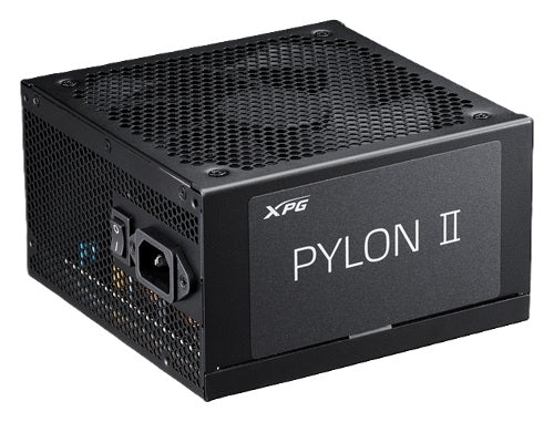 XPG PYLONII650B-BKCAU, PYLON II, 650W, 80 Plus Bronze, Non Modular, Fan: 135mm, ATX 3.1, 5 Year Warranty
