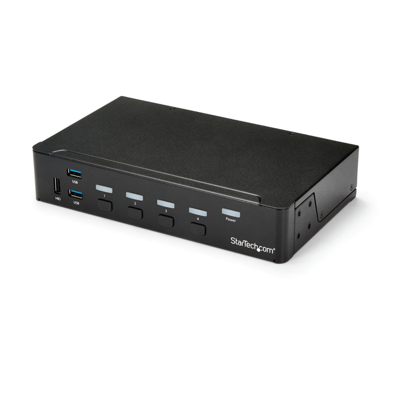 StarTech SV431HDU3A2, 4 Port HDMI KVM - HDMI KVM Switch - 1080p - USB 3.0 & Audio Support - KVM Video Switch (SV431HDU3A2)