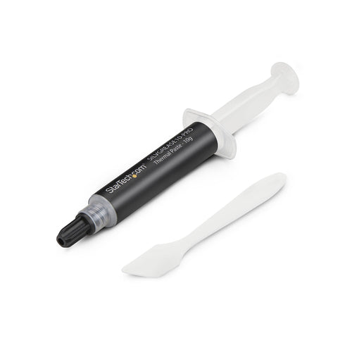 StarTech.com High-Performance Silicone Thermal Paste, 14.5W/m•K Conductivity, Grease Compound for CPUs, GPUs, and ICs, Improves Heat Dissipation in Computers