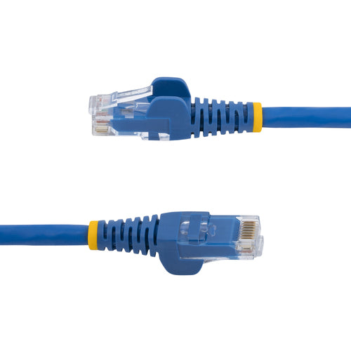 StarTech.com 50cm CAT6 Ethernet Cable - LSZH (Low Smoke Zero Halogen) - 10 Gigabit 250Mhz 100W PoE RJ45 10GbE UTP Network Patch Cord Snagless with Strain Relief - Blue, CAT 6, ETL Verified, 24AWG