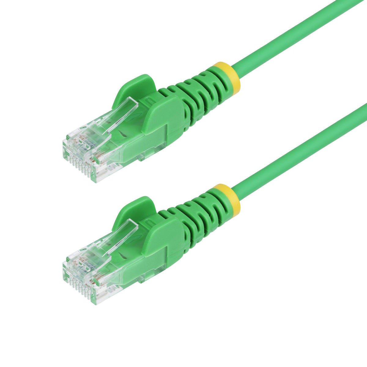 STARTECH.COM.com 2m Green Slim CAT6 Ethernet Cable, Snagless, 28AWG, LSZH, LTW