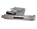 StarTech PLATE25F16, 16in DB25 Parallel Female to IDC 26 Pin Header Slot Plate - Add an extra parallel port to the back of your PC from your motherboard