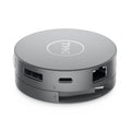 Dell 450-AKMS - Dell Pro 7-in-1 USB-C Travel Hub DA310 (1xHDMI, 1xDP, 1xRJ-45 Port, 1xUSB-C, 2xUSB-A, 2xUSB-A 3.1 Gen2, Wired, 3 Year Warranty (Only one video output is supported at a time)