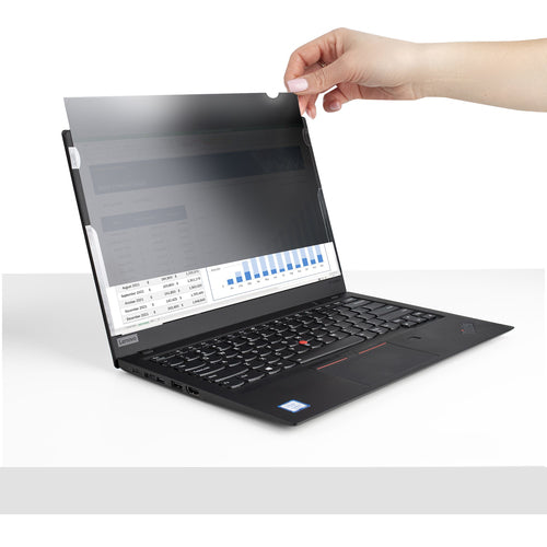 StarTech.com 14in Laptop Privacy Screen - Anti-Glare Privacy Filter for Widescreen (16:9) Displays - Laptop Monitor Screen Protector with 51% Blue Light Reduction - Reversible Matte/Glossy Sides - TAA
