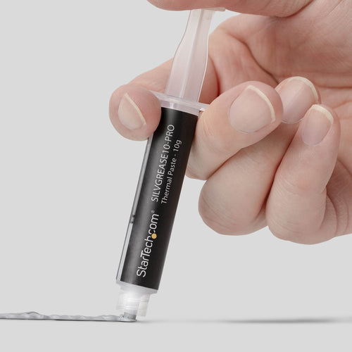 StarTech.com High-Performance Silicone Thermal Paste, 14.5W/m•K Conductivity, Grease Compound for CPUs, GPUs, and ICs, Improves Heat Dissipation in Computers