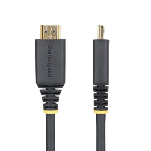 StarTech.com 6ft (1.8m) High Speed HDMI Cable with Gripping Connectors, 4K 60Hz/1440p 144Hz, HDR10/HDCP 2.2/ARC, 18Gbps, UHD HDMI Cord for TV/Monitor/Display, TPE Jacket