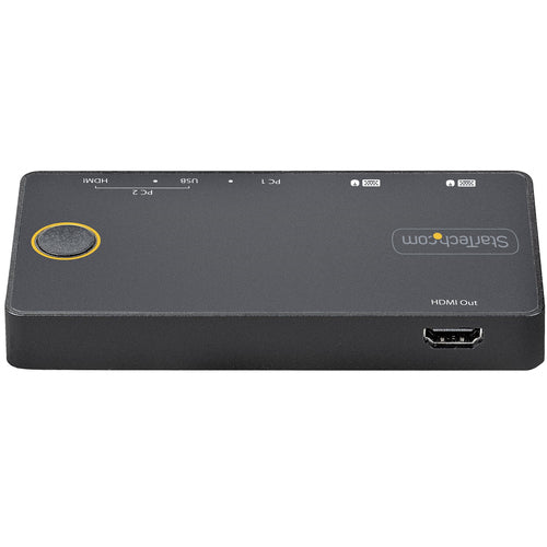 2 Port USB-A + HDMI & USB-C KVM Switch - 1x 4K 60Hz HDMI 2.0 2 YR